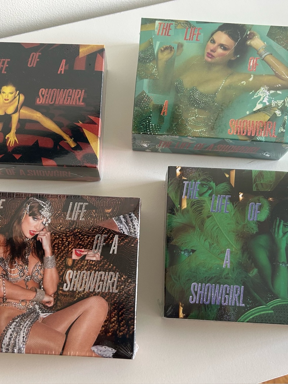 Taylor Swift The Life of a Showgirl Deluxe Edition Factory sealed complete set